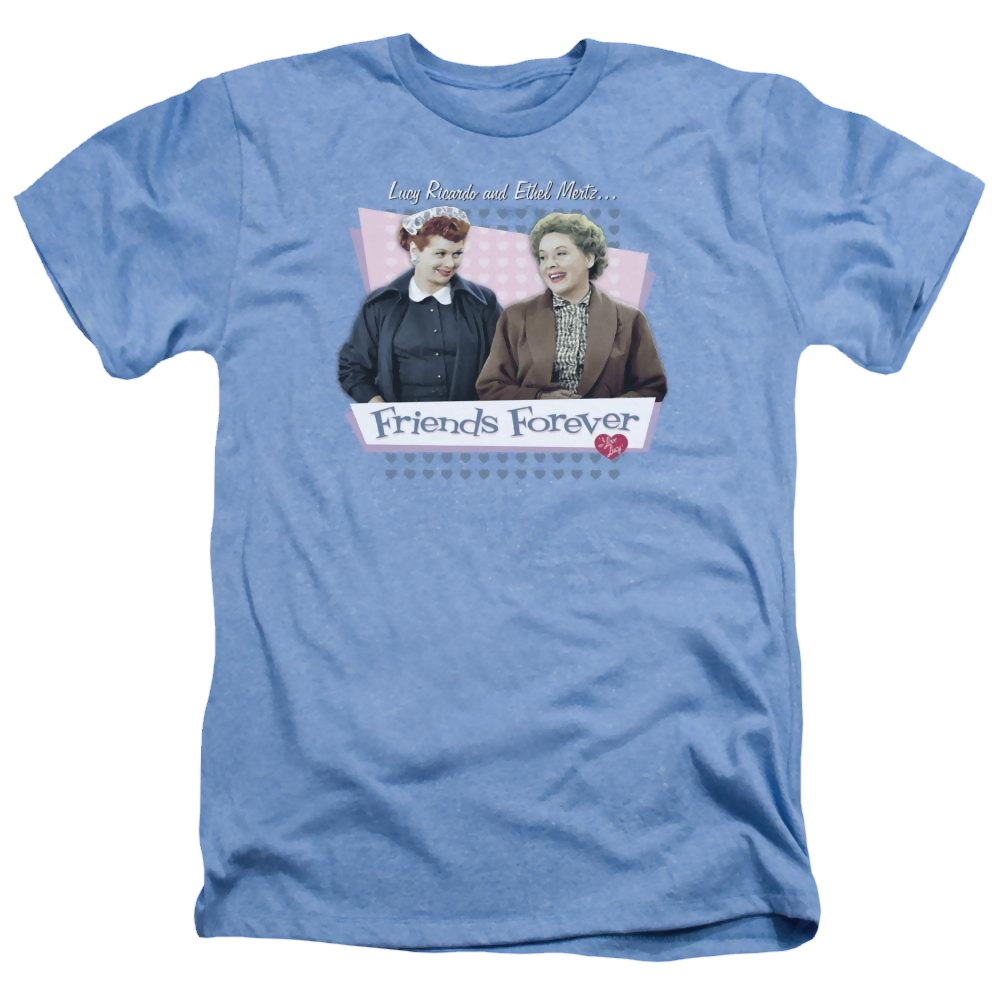 I Love Lucy Friends Forever Men's Heather T-Shirt Men's Heather T-Shirt I Love Lucy