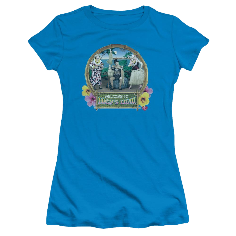 I Love Lucy Lucys Luau Juniors T-Shirt Juniors T-Shirt I Love Lucy