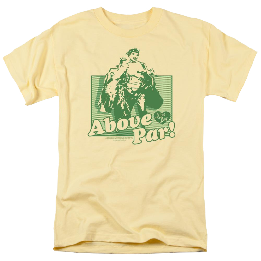 I Love Lucy Above Par Men's Regular Fit T-Shirt Men's Regular Fit T-Shirt I Love Lucy