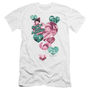 I Love Lucy Never A Dull Moment Men's Premium Slim Fit T-Shirt Men's Premium Slim Fit T-Shirt I Love Lucy