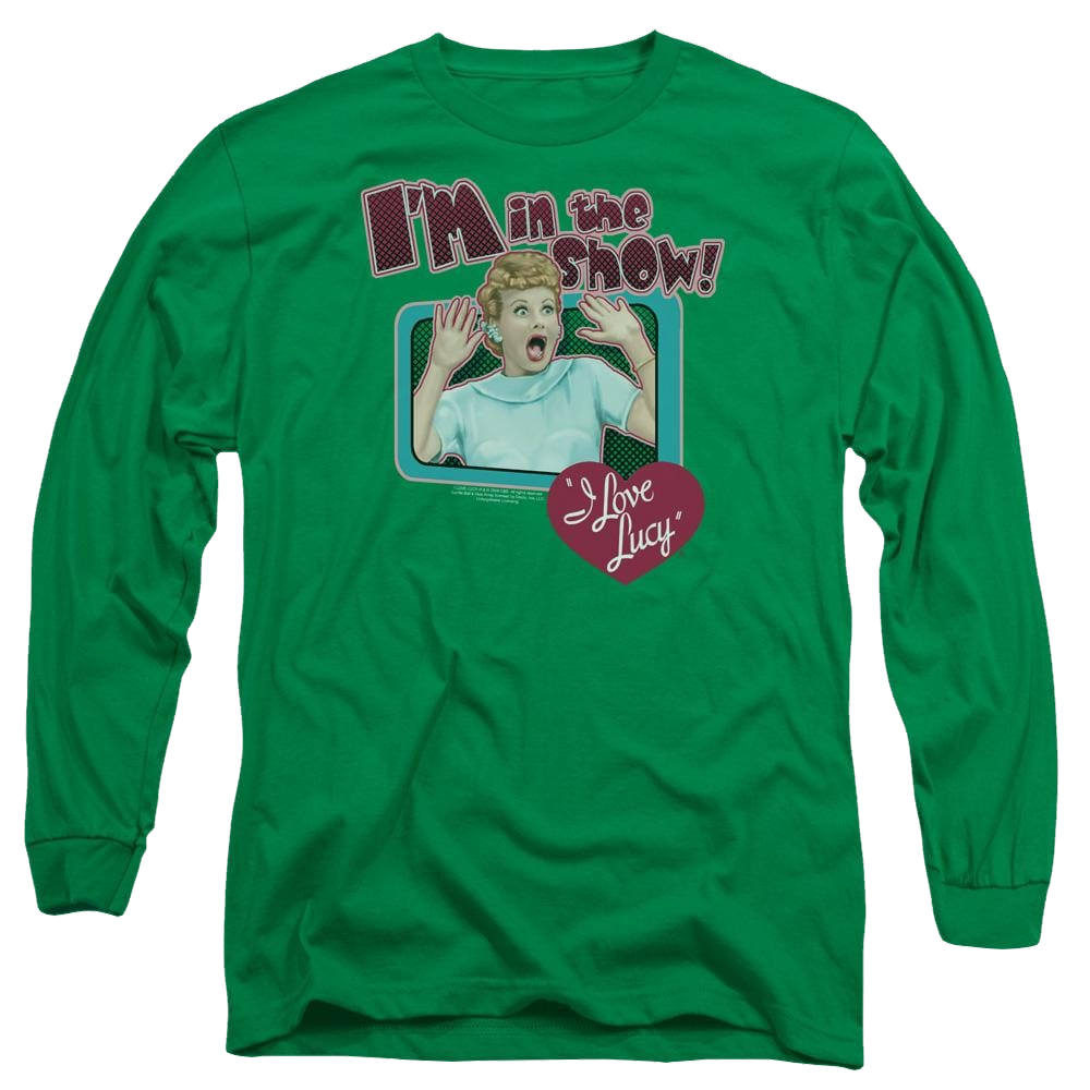 I Love Lucy Put Me In The Show Men's Long Sleeve T-Shirt Men's Long Sleeve T-Shirt I Love Lucy