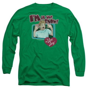 I Love Lucy Put Me In The Show Men's Long Sleeve T-Shirt Men's Long Sleeve T-Shirt I Love Lucy