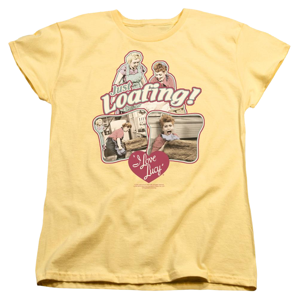 I Love Lucy Just Loafing Women's T-Shirt Women's T-Shirt I Love Lucy