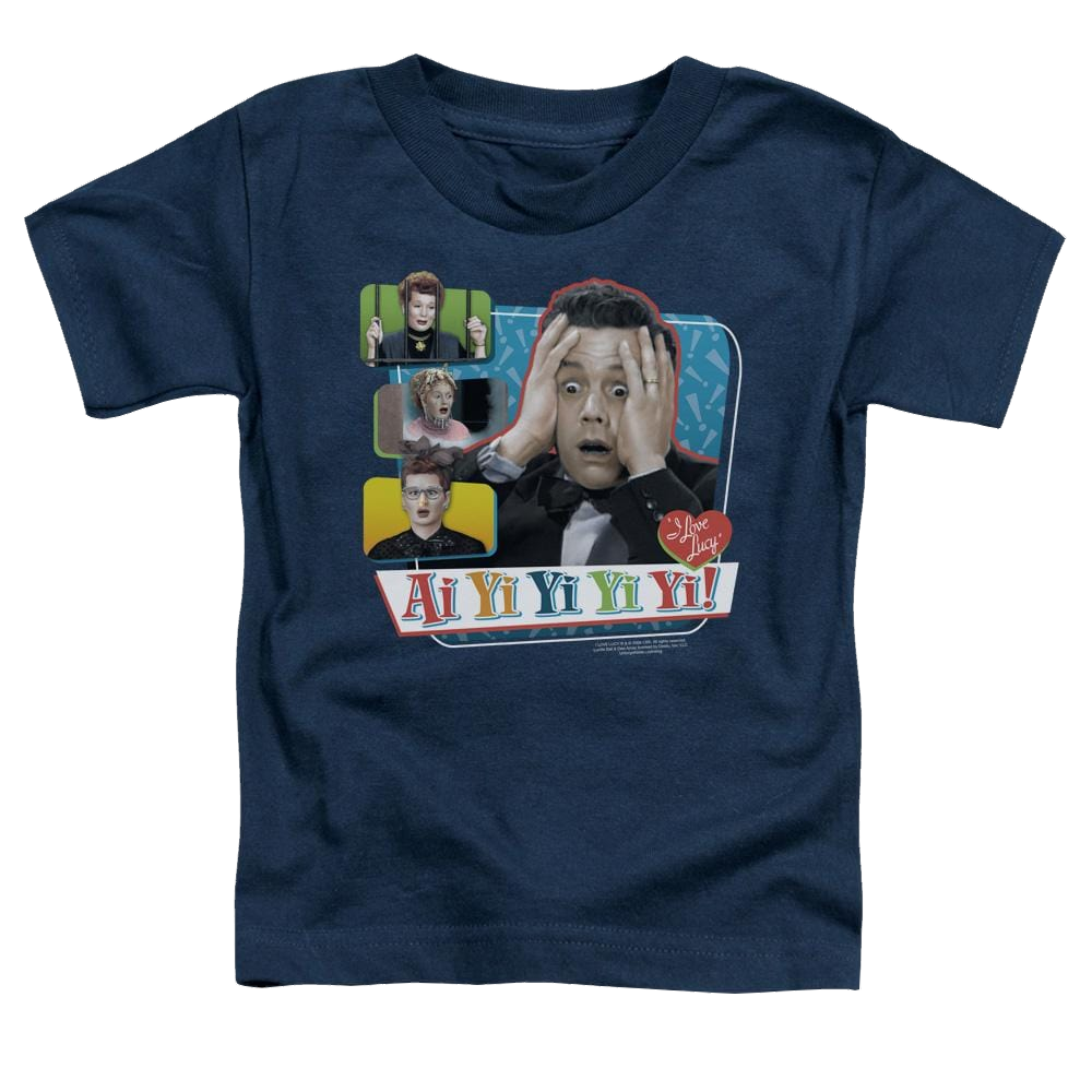 I Love Lucy Ai Yi Yi Yi Yi Toddler T-Shirt Toddler T-Shirt I Love Lucy