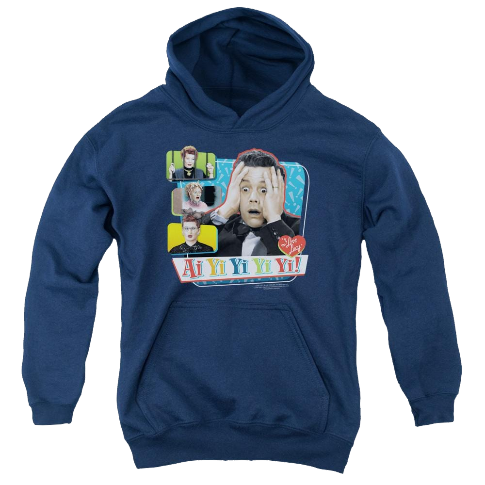 I Love Lucy Ai Yi Yi Yi Yi Youth Hoodie (Ages 8-12) Youth Hoodie (Ages 8-12) I Love Lucy