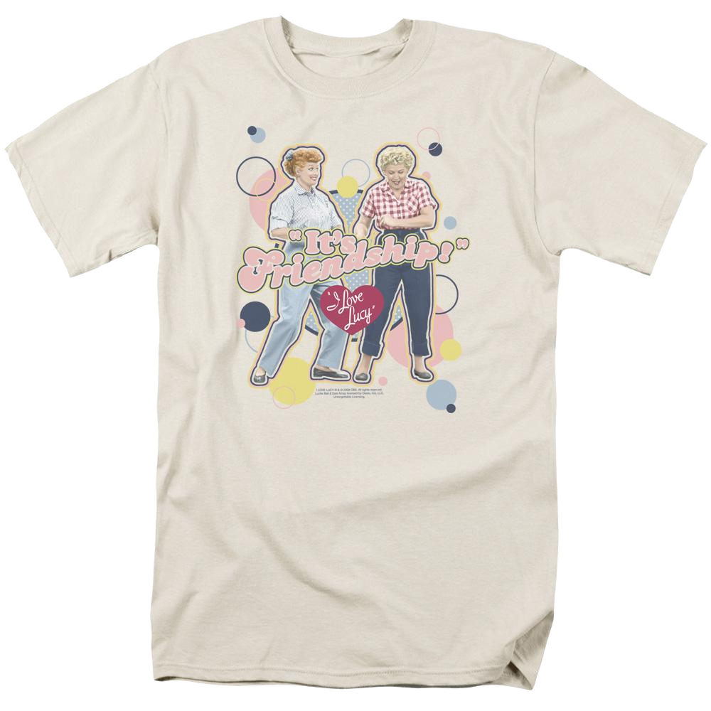 I Love Lucy Its Friendship Men's Regular Fit T-Shirt Men's Regular Fit T-Shirt I Love Lucy