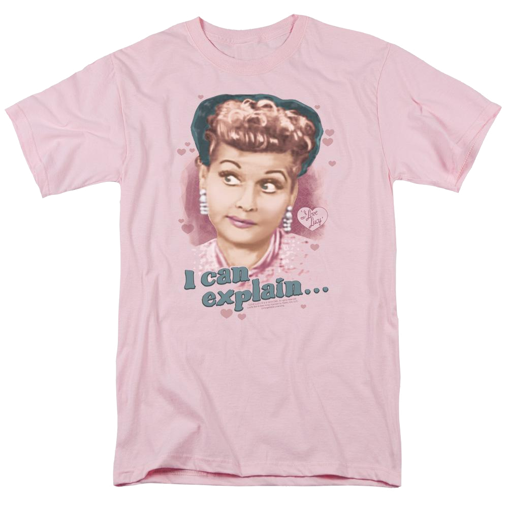 I Love Lucy I Can Explain Men's Regular Fit T-Shirt Men's Regular Fit T-Shirt I Love Lucy