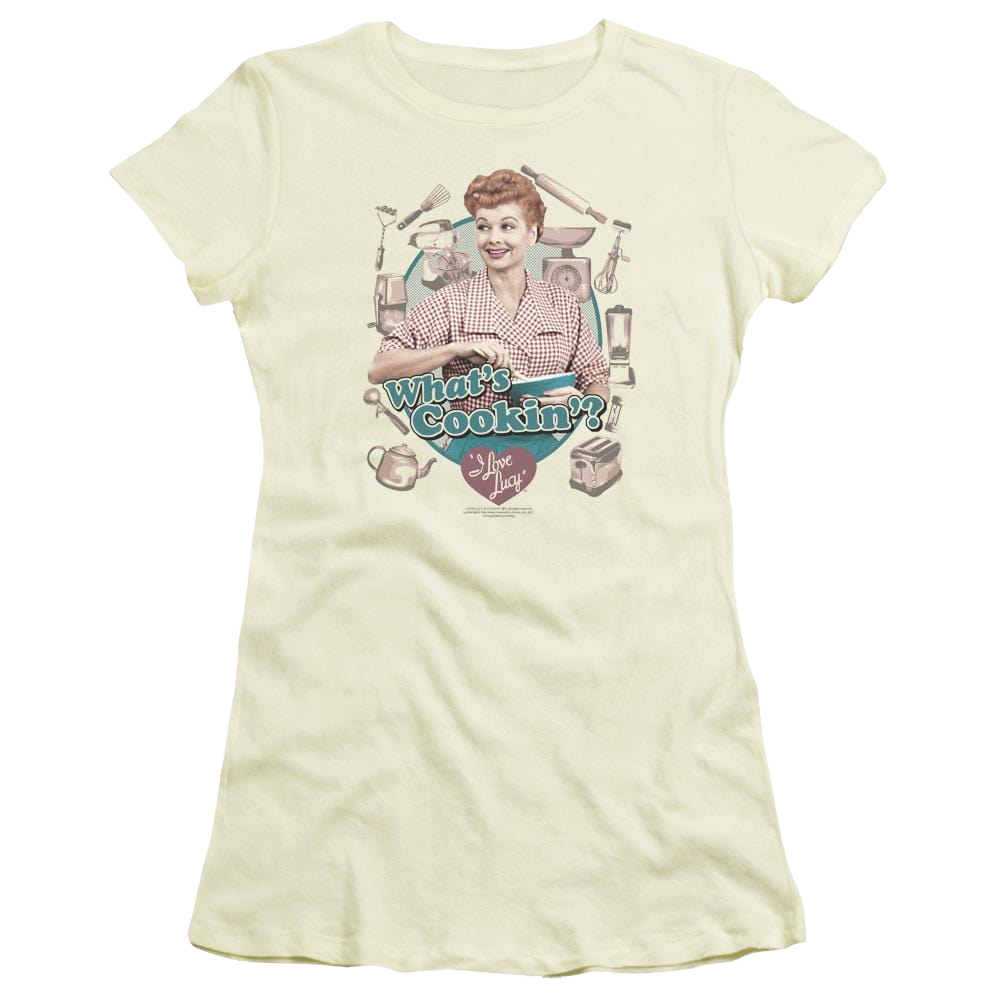 I Love Lucy Whats Cookin Juniors T-Shirt Juniors T-Shirt I Love Lucy