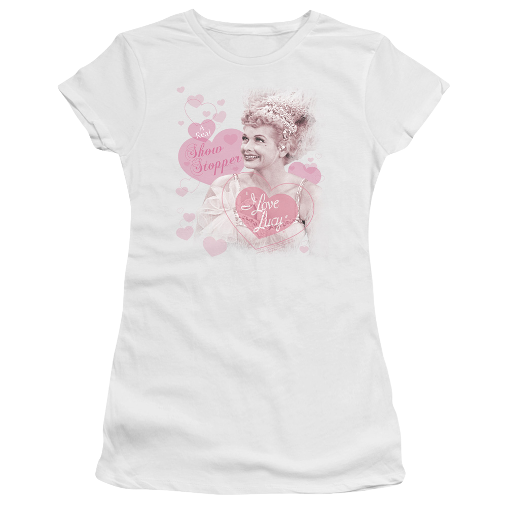 I Love Lucy Show Stopper Juniors T-Shirt Juniors T-Shirt I Love Lucy