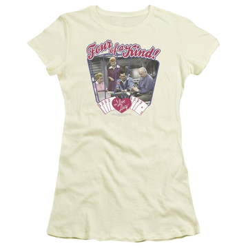 I Love Lucy Four Of A Kind Juniors T-Shirt Juniors T-Shirt I Love Lucy