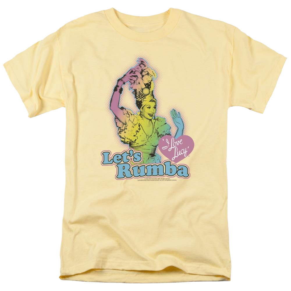 I Love Lucy Lets Rumba Men's Regular Fit T-Shirt Men's Regular Fit T-Shirt I Love Lucy