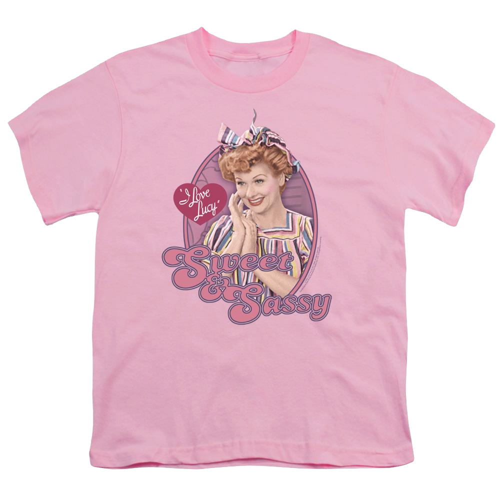 I Love Lucy Sweet & Sassy Youth T-Shirt (Ages 8-12) Youth T-Shirt (Ages 8-12) I Love Lucy