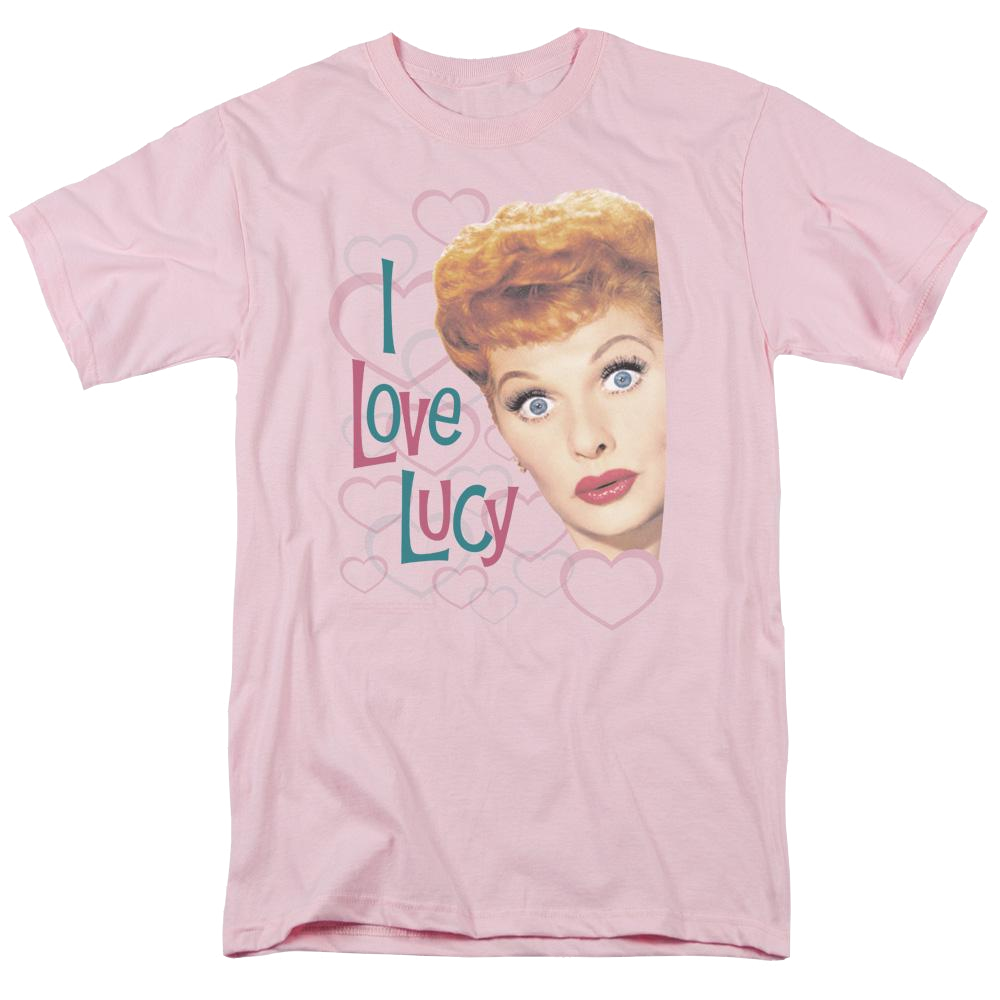 I Love Lucy Hollywood Open Hearts Men's Regular Fit T-Shirt Men's Regular Fit T-Shirt I Love Lucy