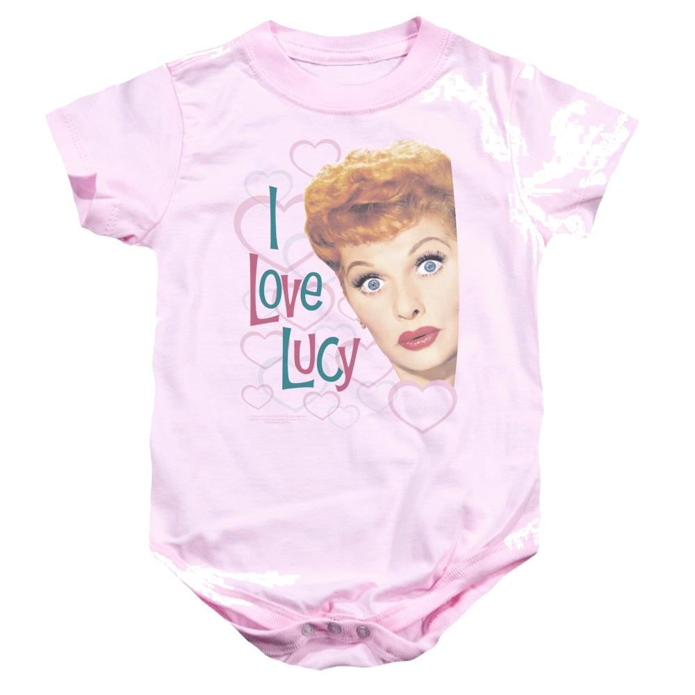 I Love Lucy Hollywood Open Hearts Baby Bodysuit Baby Bodysuit I Love Lucy