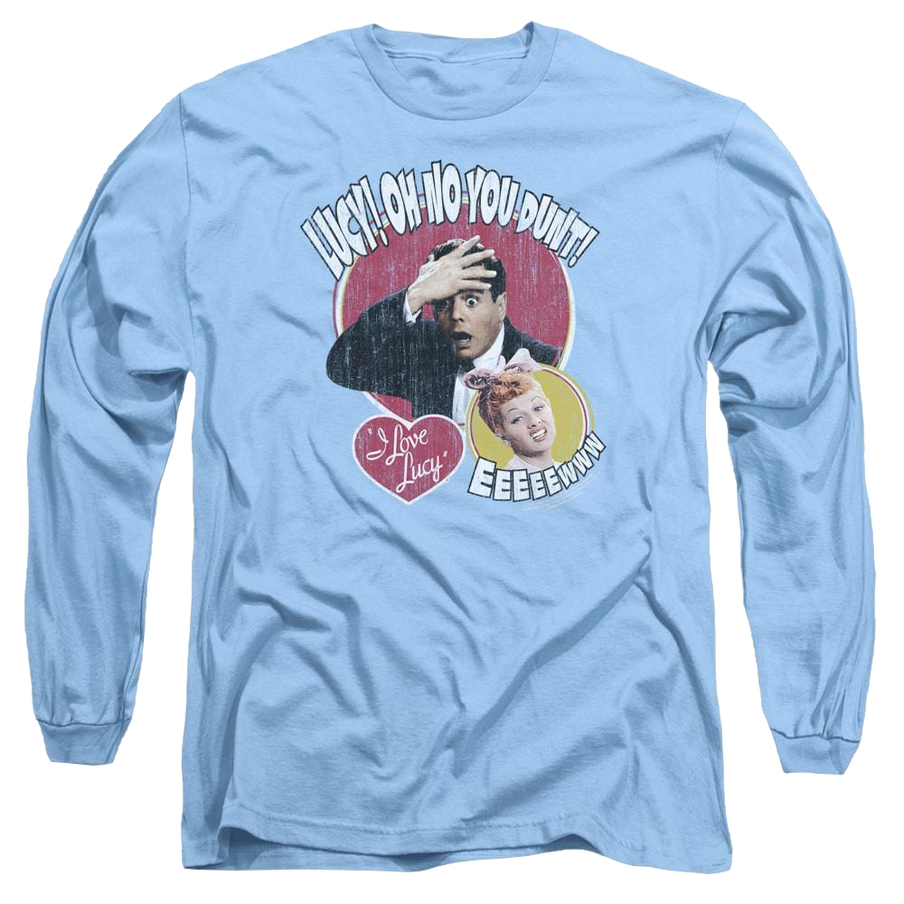 I Love Lucy Yelling In Spanish Men's Long Sleeve T-Shirt Men's Long Sleeve T-Shirt I Love Lucy