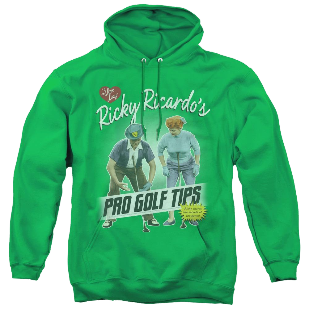 I Love Lucy Pro Golf Tips - Pullover Hoodie Pullover Hoodie I Love Lucy
