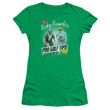I Love Lucy Pro Golf Tips Juniors T-Shirt Juniors T-Shirt I Love Lucy