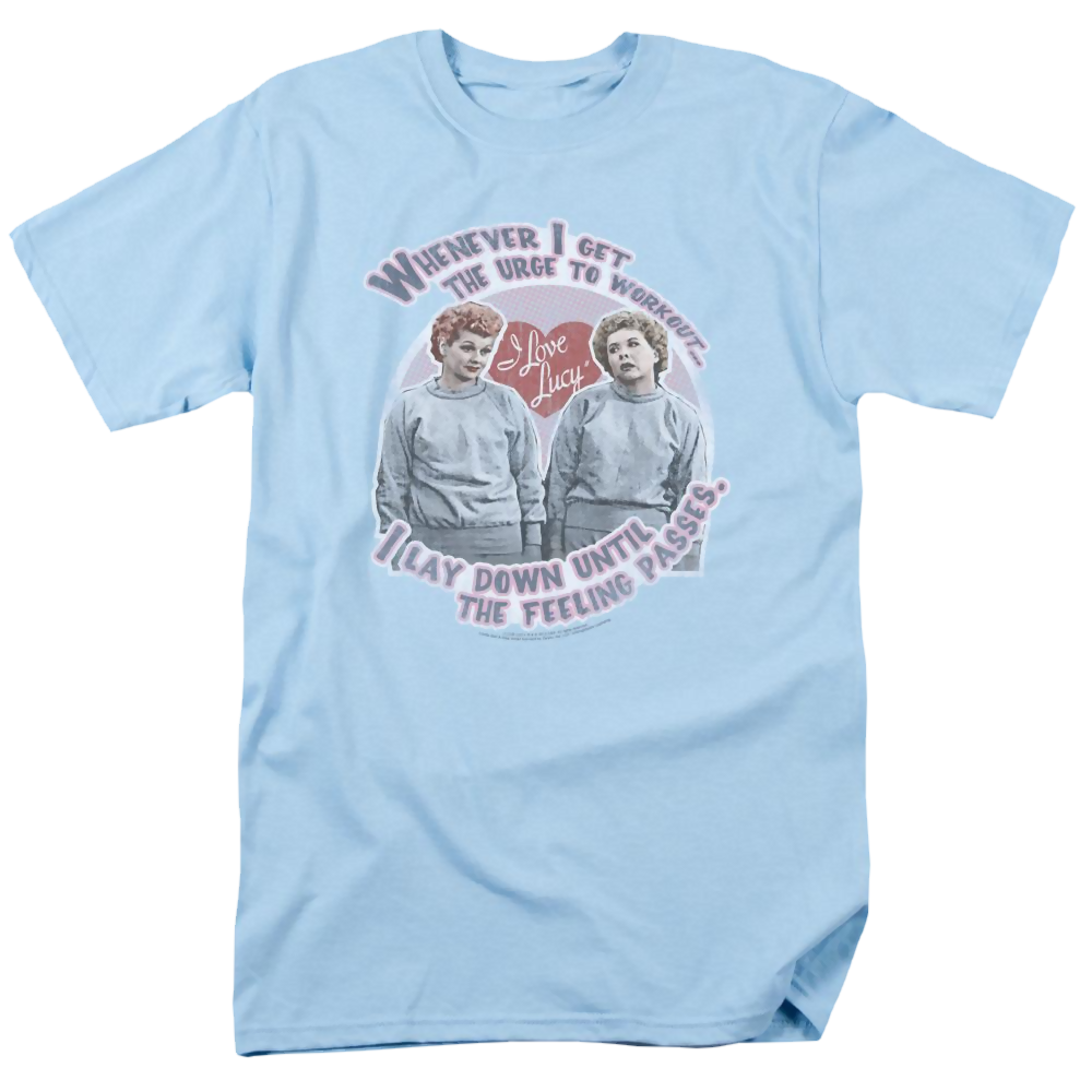 I Love Lucy Lucys Workout - Men's Regular Fit T-Shirt Men's Regular Fit T-Shirt I Love Lucy