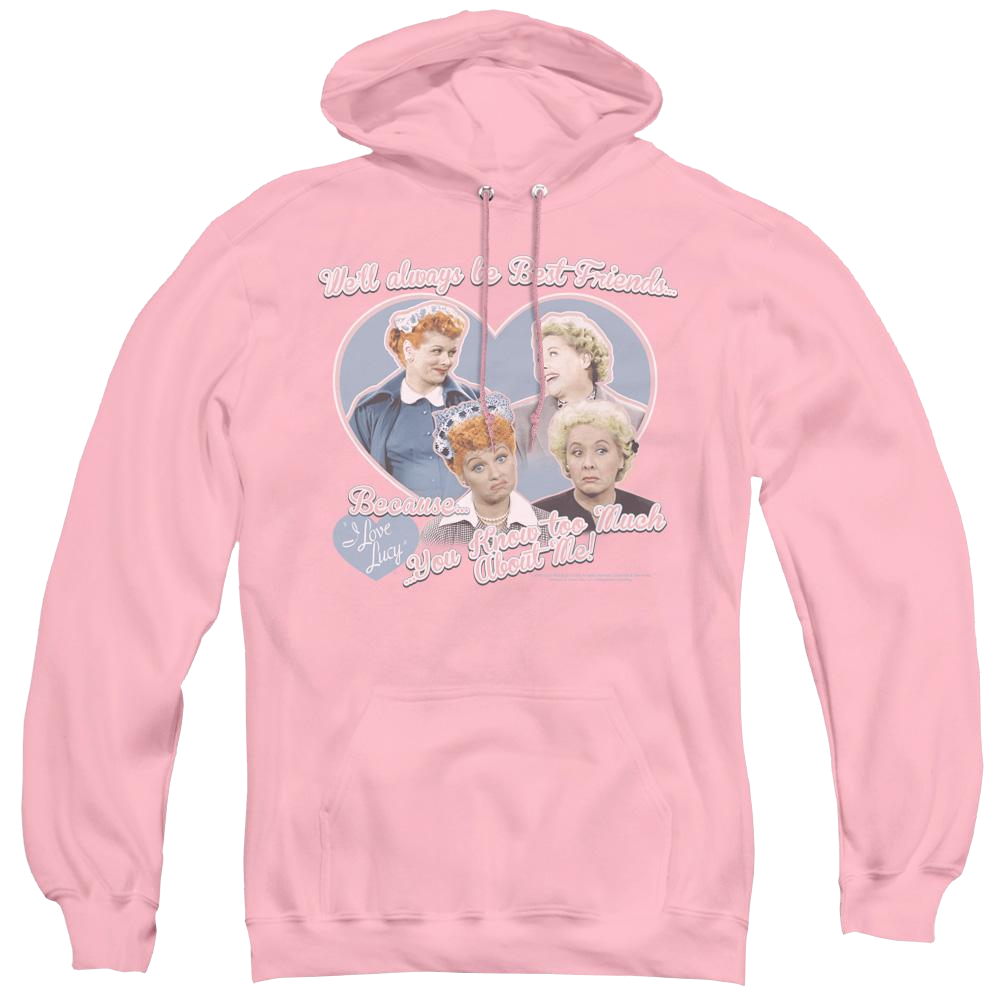 I Love Lucy Always Best Friends - Pullover Hoodie Pullover Hoodie I Love Lucy