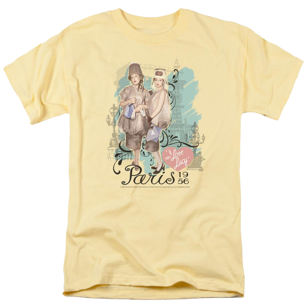 I Love Lucy Paris Dress Men's Regular Fit T-Shirt Men's Regular Fit T-Shirt I Love Lucy