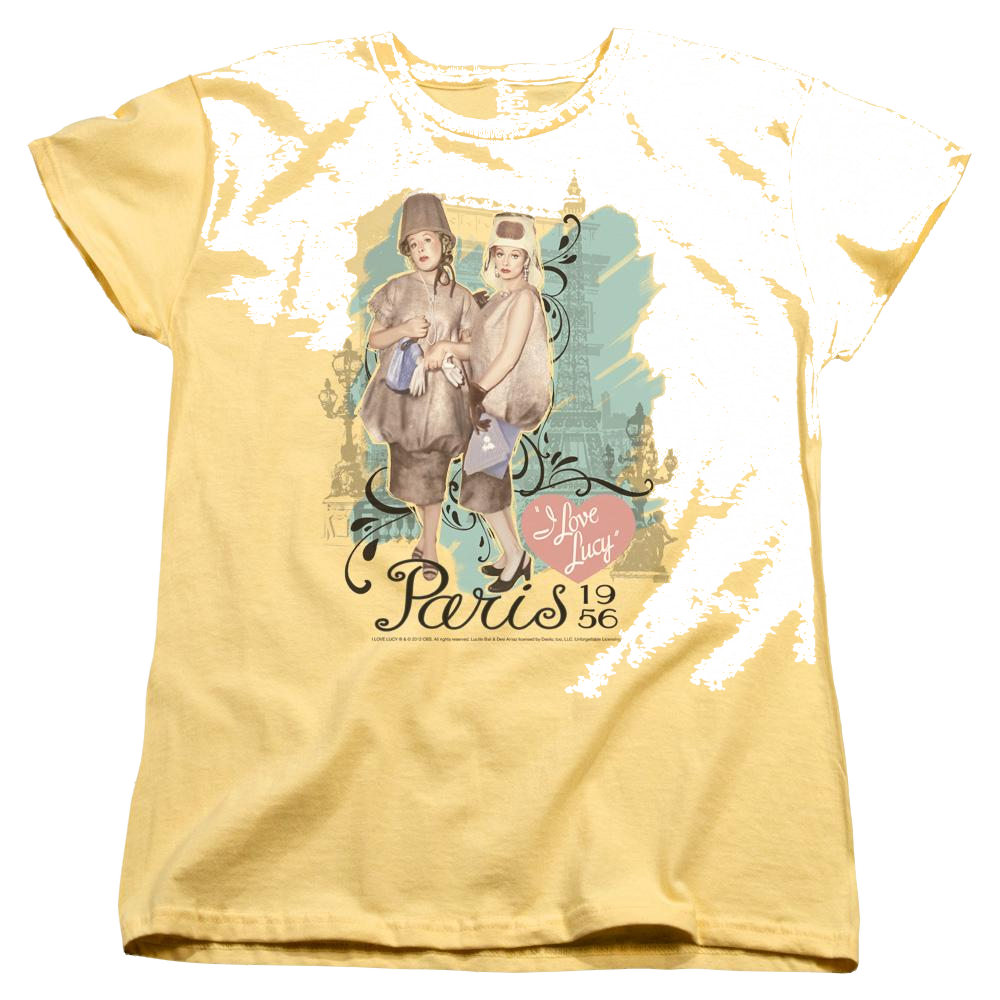 I Love Lucy Paris Dress Women's T-Shirt Women's T-Shirt I Love Lucy