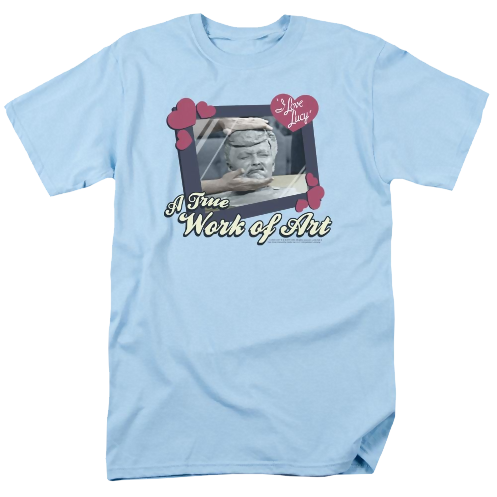 I Love Lucy Work Of Art - Men's Regular Fit T-Shirt Men's Regular Fit T-Shirt I Love Lucy
