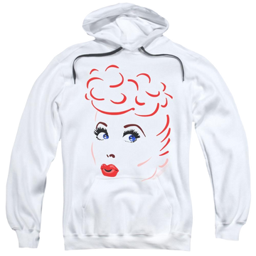 I Love Lucy Lines Face Pullover Hoodie Pullover Hoodie I Love Lucy