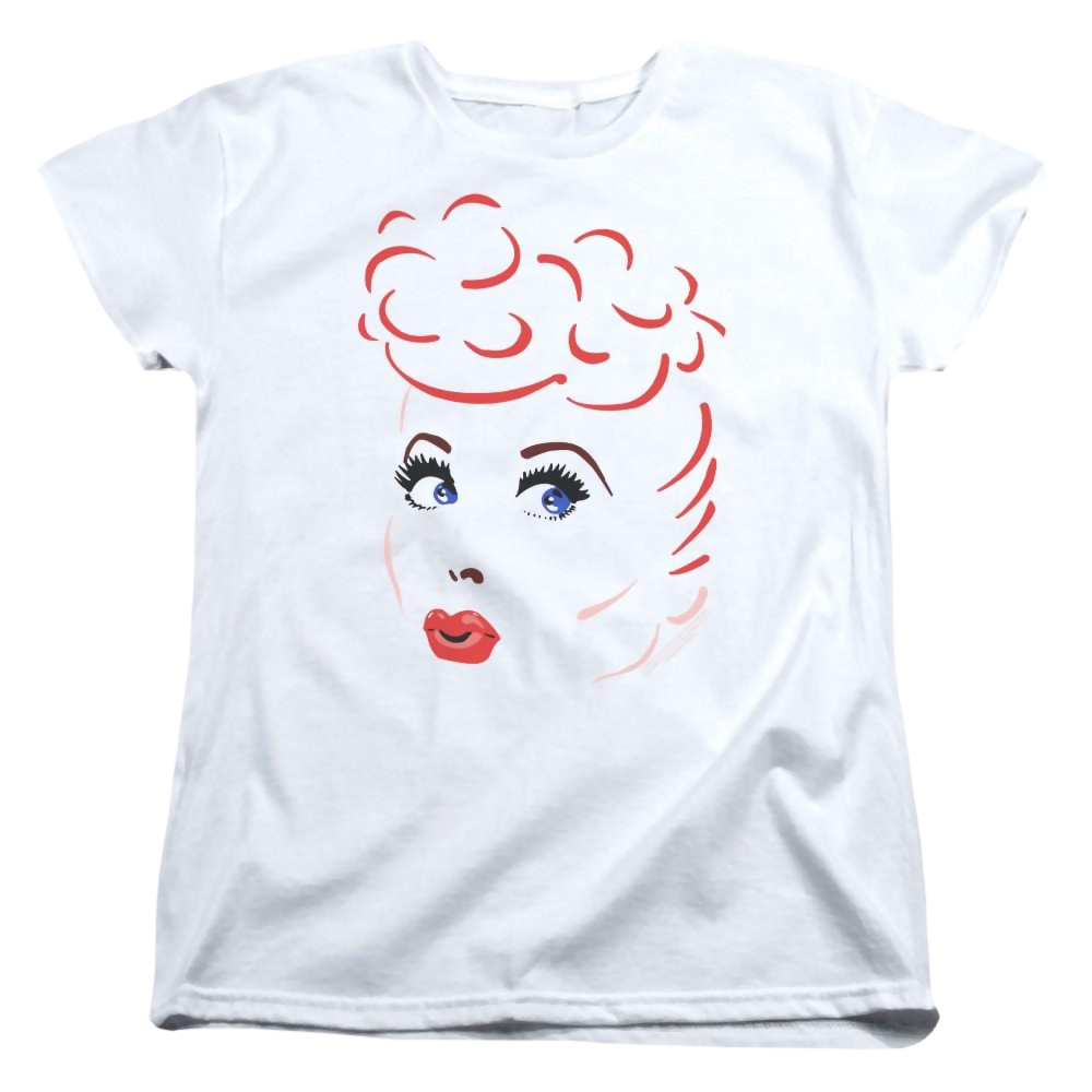 I Love Lucy Lines Face Women's T-Shirt Women's T-Shirt I Love Lucy