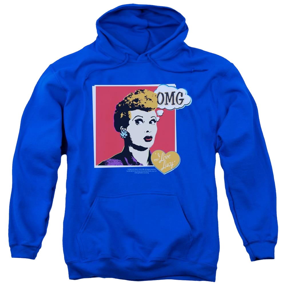 I Love Lucy I Love Worhol Omg Pullover Hoodie Pullover Hoodie I Love Lucy