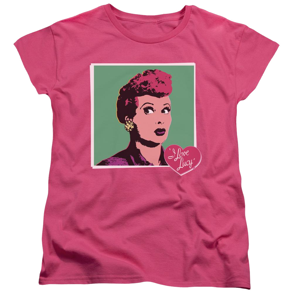 I Love Lucy I Love Worhol Women's T-Shirt Women's T-Shirt I Love Lucy