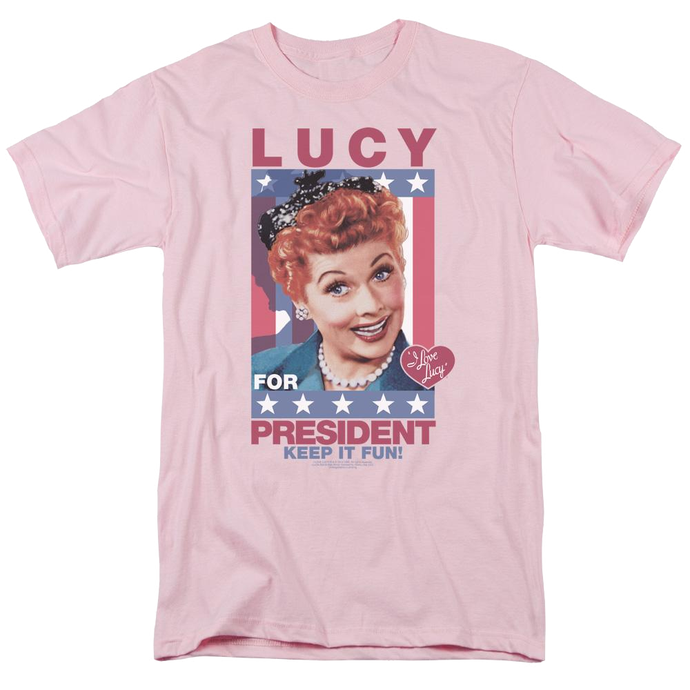 I Love Lucy For President Men's Regular Fit T-Shirt Men's Regular Fit T-Shirt I Love Lucy
