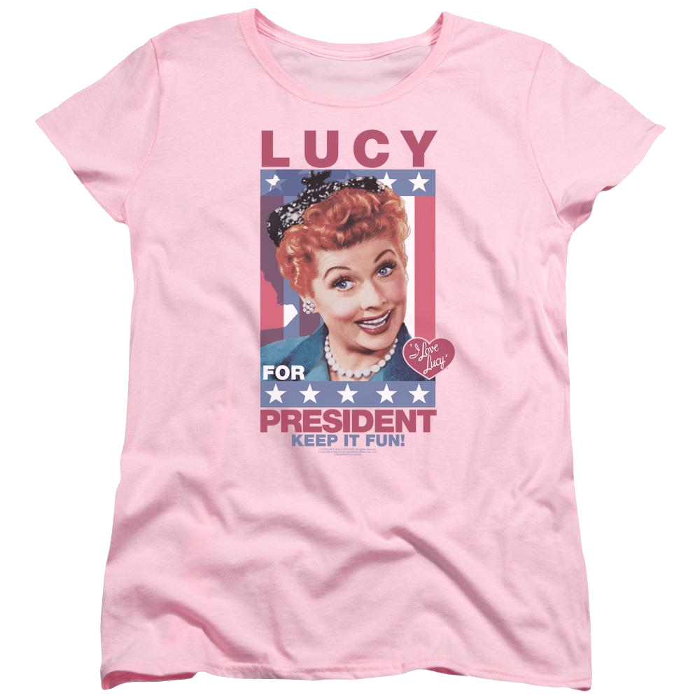 I Love Lucy For President Women's T-Shirt Women's T-Shirt I Love Lucy