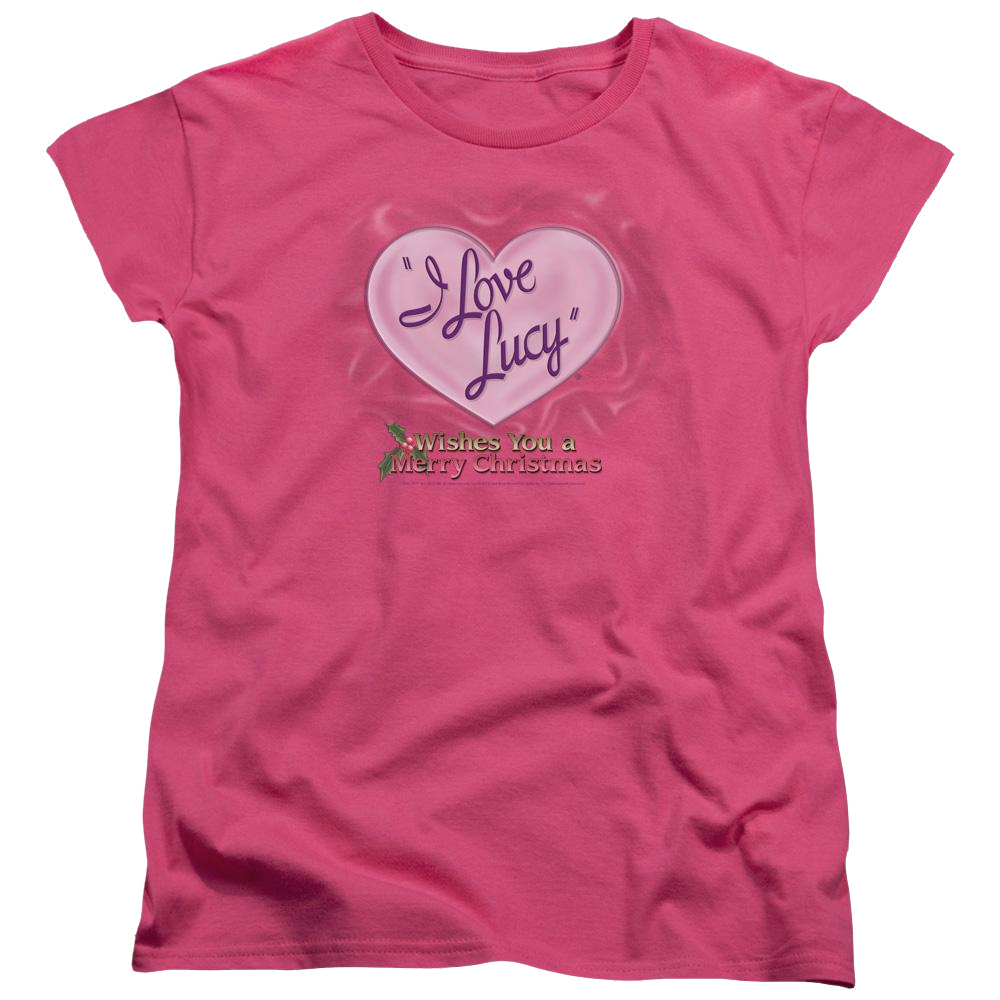 I Love Lucy Christmas Logo Women's T-Shirt Women's T-Shirt I Love Lucy