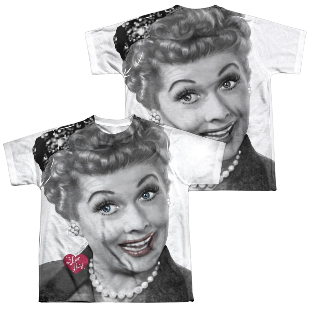 I Love Lucy Timeless Youth All-Over Print T-Shirt (Ages 8-12) Youth All-Over Print T-Shirt (Ages 8-12) I Love Lucy