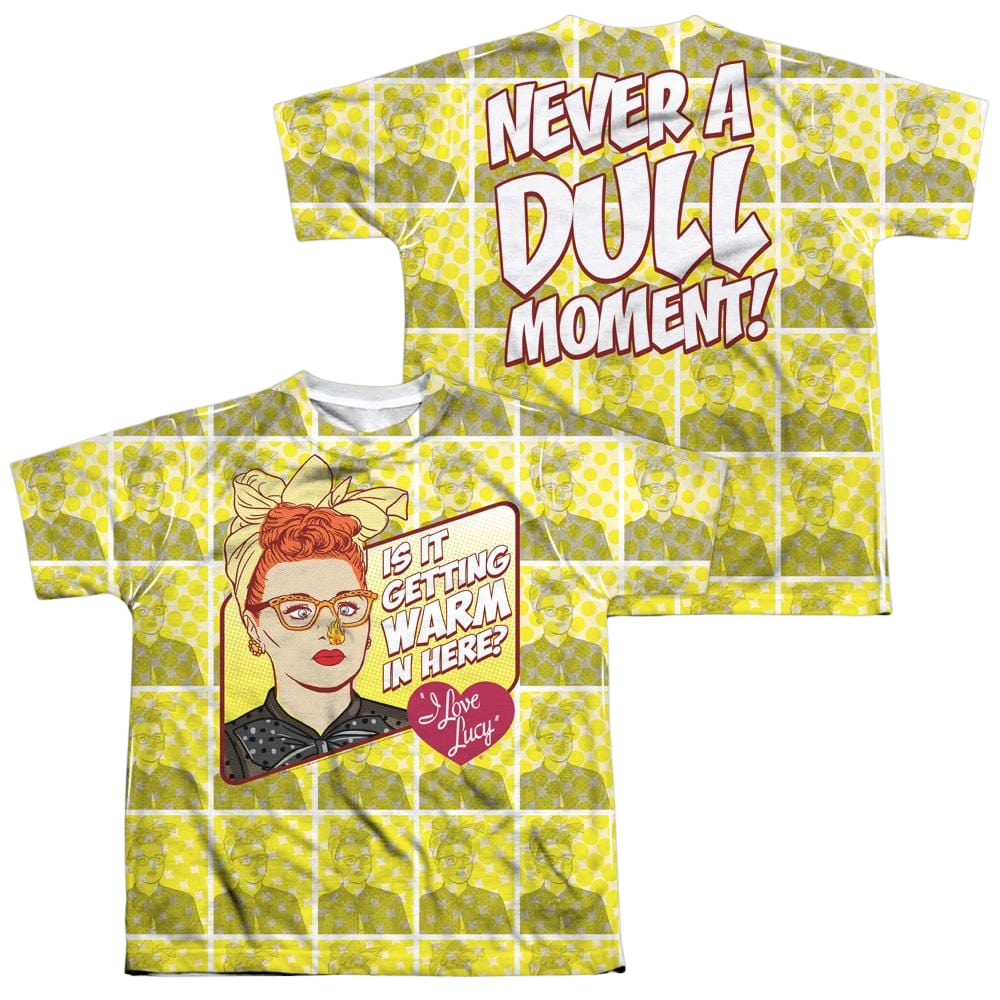 I Love Lucy Warm All Over Youth All-Over Print T-Shirt (Ages 8-12) Youth All-Over Print T-Shirt (Ages 8-12) I Love Lucy