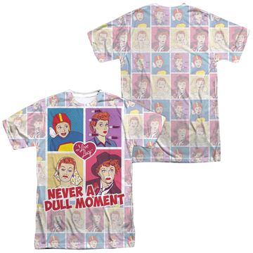 I Love Lucy All Over Panels men's all-over print t-shirt