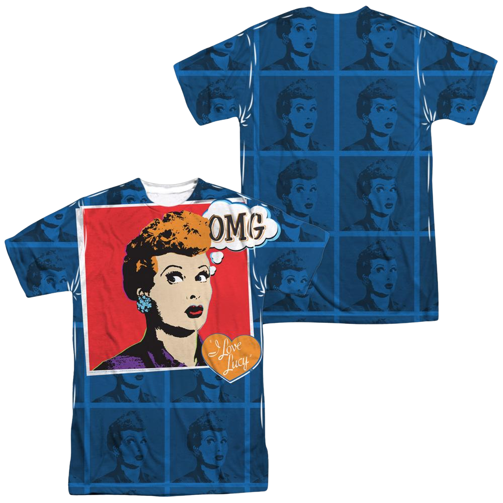 I Love Lucy Omg Men's All Over Print T-Shirt Men's All-Over Print T-Shirt I Love Lucy
