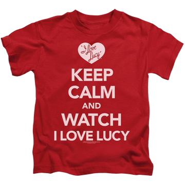I Love Lucy Keep Calm And Watch Kid's T-Shirt (Ages 4-7) Kid's T-Shirt (Ages 4-7) I Love Lucy