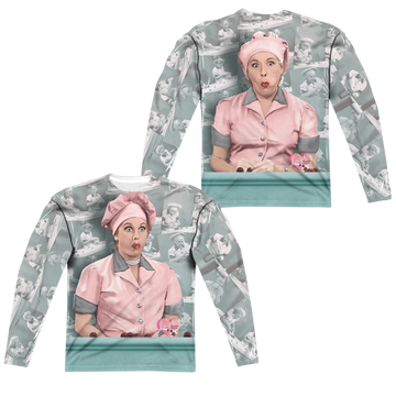 I Love Lucy Chocolate Belt Men's All-Over Print T-Shirt Men's All-Over Print Long Sleeve I Love Lucy
