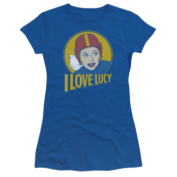 Royal juniors t-shirt with I Love Lucy Lb Super Comic graphic
