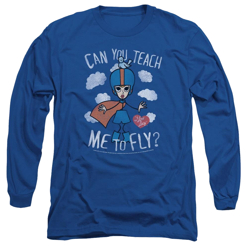 I Love Lucy Fly Men's Long Sleeve T-Shirt Men's Long Sleeve T-Shirt I Love Lucy