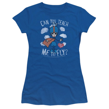 Royal juniors t-shirt with I Love Lucy Fly graphic