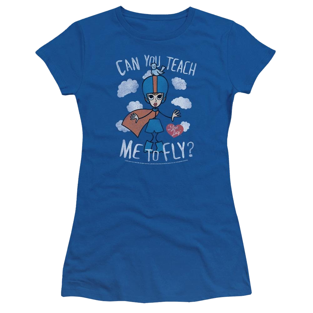 I Love Lucy Fly Juniors T-Shirt Juniors T-Shirt I Love Lucy
