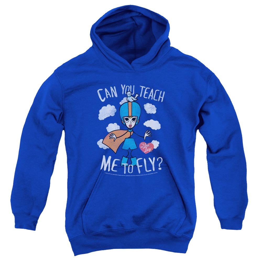 I Love Lucy Fly Youth Hoodie (Ages 8-12) Youth Hoodie (Ages 8-12) I Love Lucy