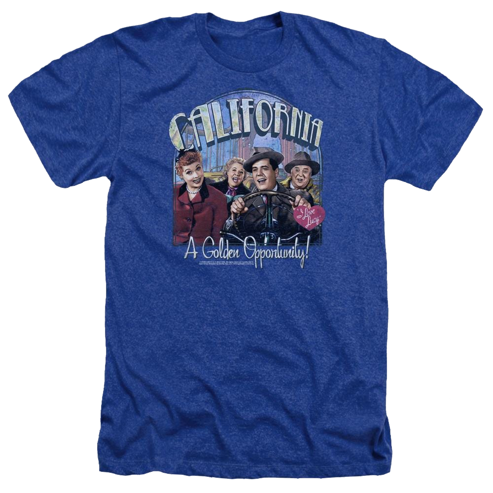 I Love Lucy Golden Opportunity Men's Heather T-Shirt Men's Heather T-Shirt I Love Lucy
