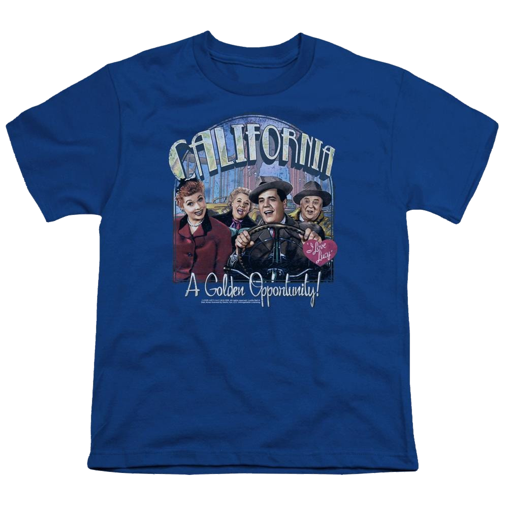I Love Lucy Golden Opportunity Youth T-Shirt (Ages 8-12) Youth T-Shirt (Ages 8-12) I Love Lucy