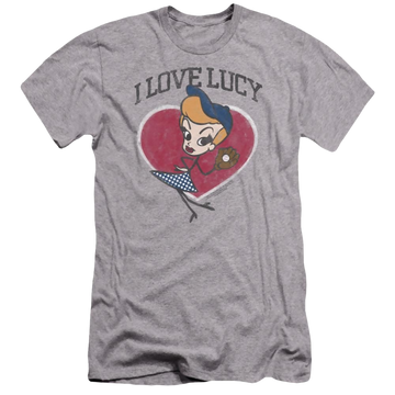 I Love Lucy Baseball Diva Men's Premium Slim Fit T-Shirt Men's Premium Slim Fit T-Shirt I Love Lucy