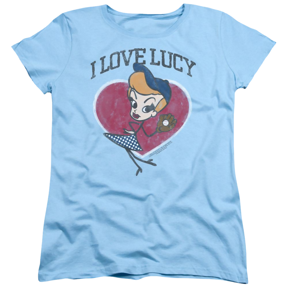 I Love Lucy Baseball Diva Women's T-Shirt Women's T-Shirt I Love Lucy