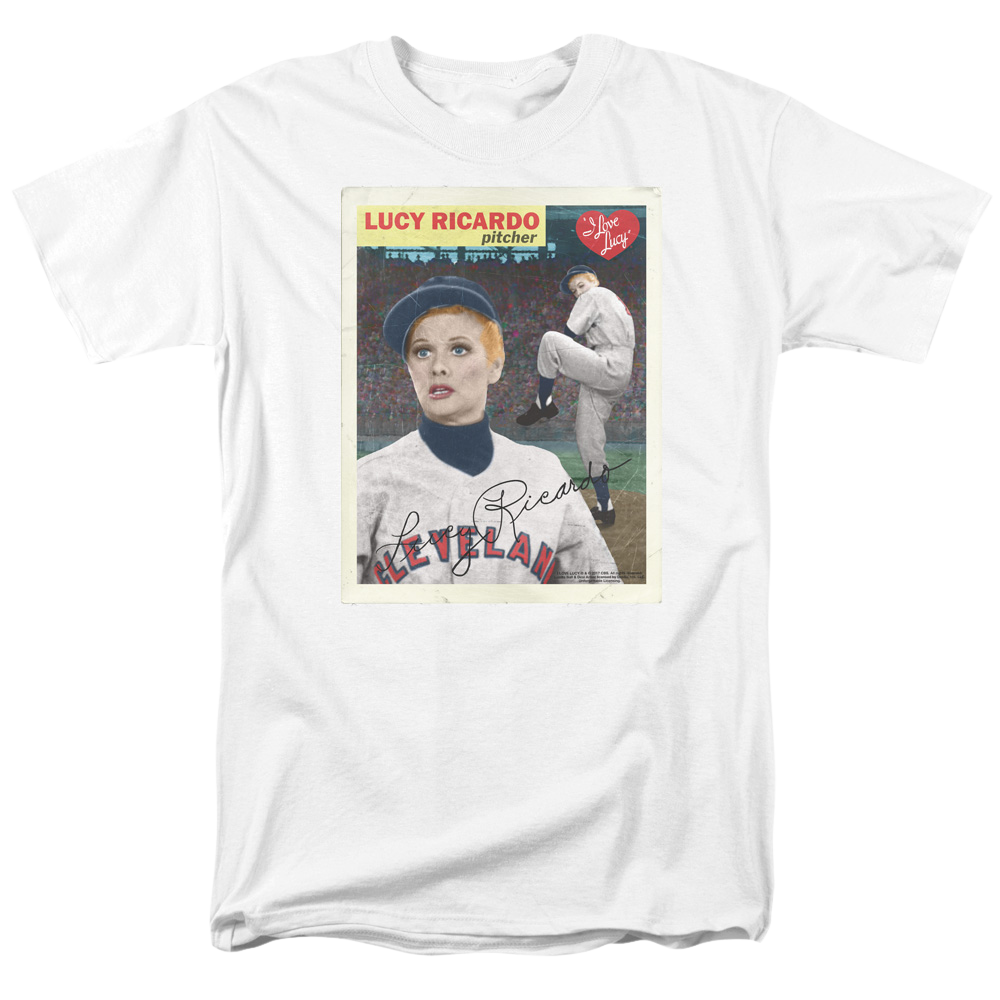 I Love Lucy Trading Card Men's Regular Fit T-Shirt Men's Regular Fit T-Shirt I Love Lucy
