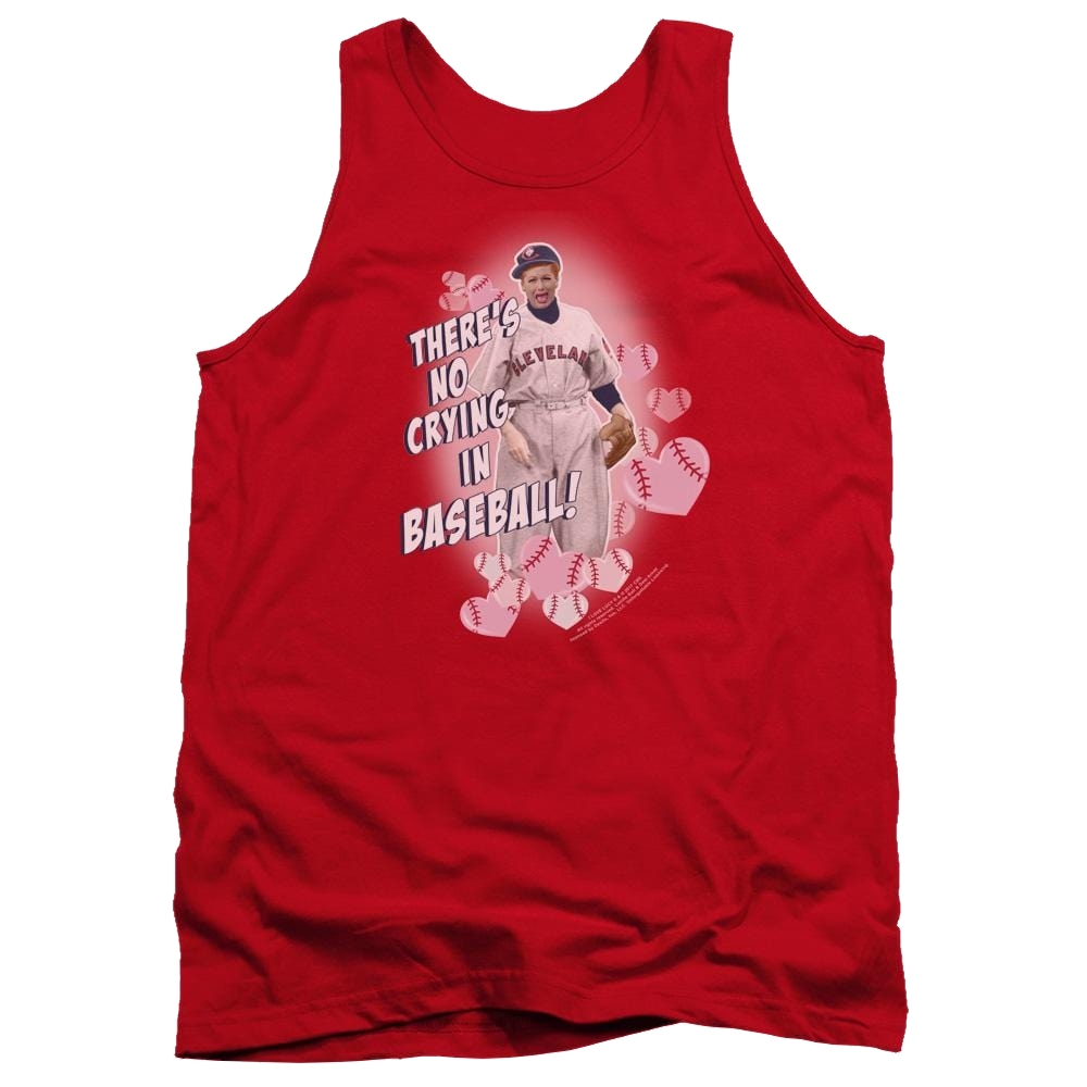 I Love Lucy No Crying In Baseball Men's Tank Men's Tank I Love Lucy
